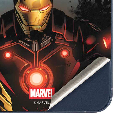 Marvel Iron Man Three Panel Galaxy A35 5G Skin